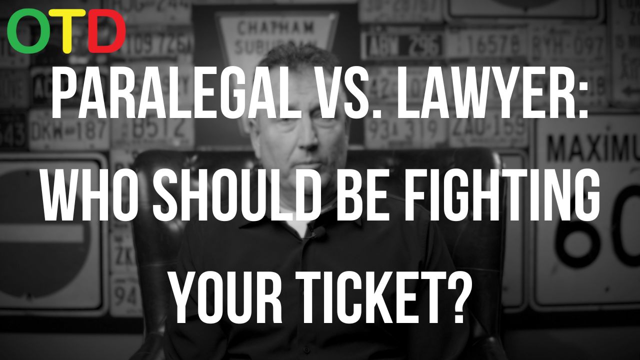 Paralegal VS Lawyer Who Should Be Fighting Your Ticket   PARALEGAL VS. LAWYER WHO SHOULD BE FIGHTING YOUR TICKET  