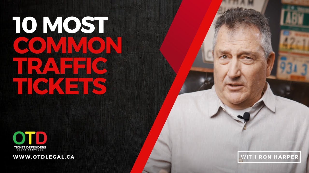 10 Most Common Traffic Tickets