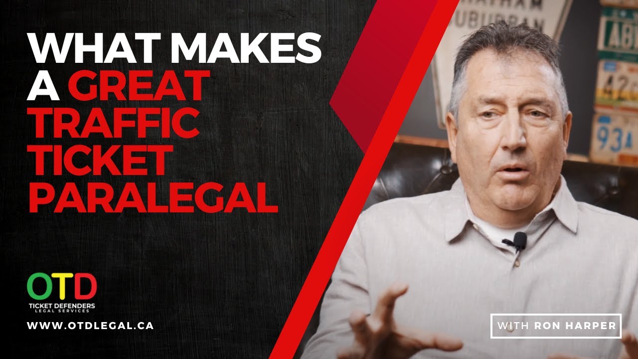 What Makes A Great Traffic Ticket Paralegal