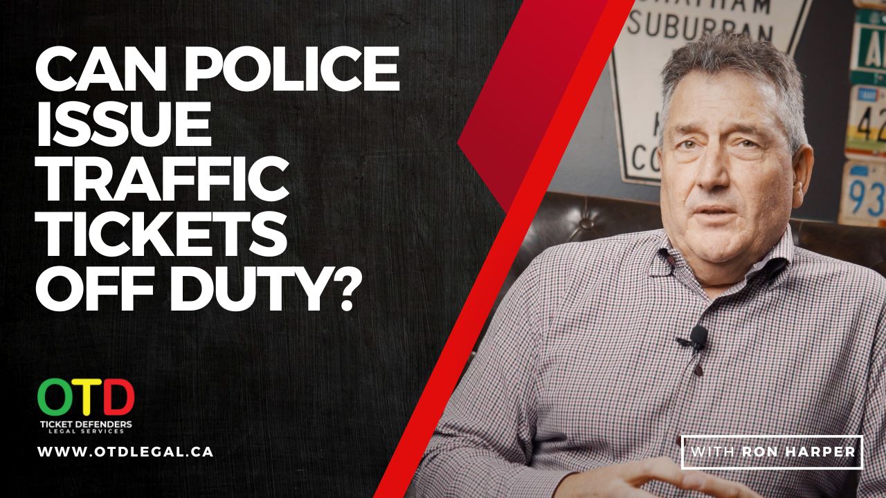 Can Police Issue Traffic Tickets While Off Duty?